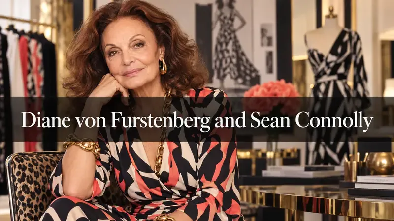 Diane von Furstenberg fashion designer and Sean Connolly connection