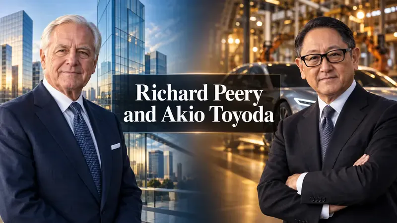 richard peery and akio toyoda